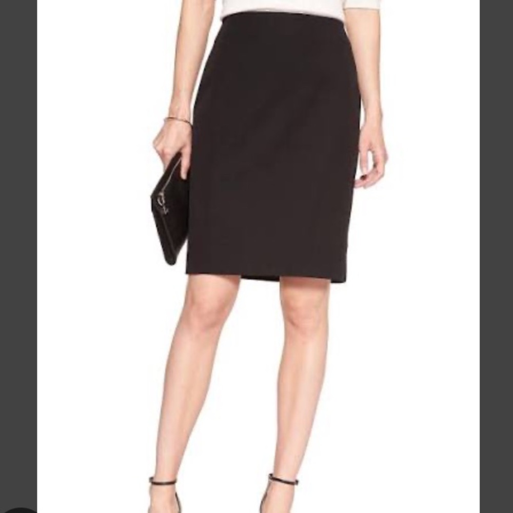 Banana Republic Factory Black Pencil Skirt